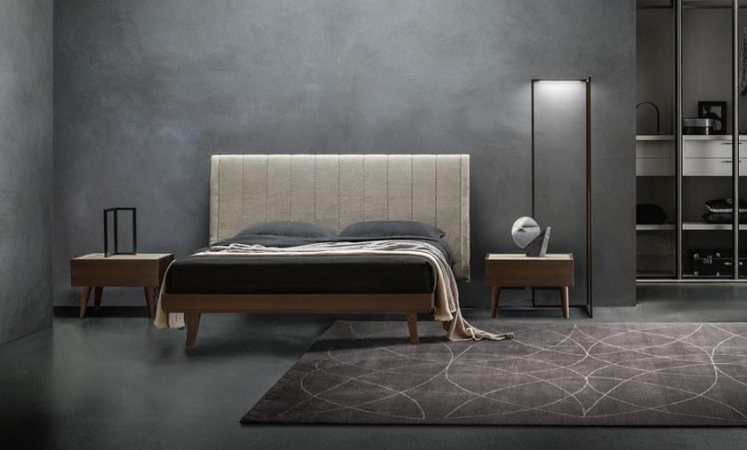 ZANETTE Прямоугольная прикроватная тумбочка из дуба с ящиками Amos sun-id-1378620 - Вид №2