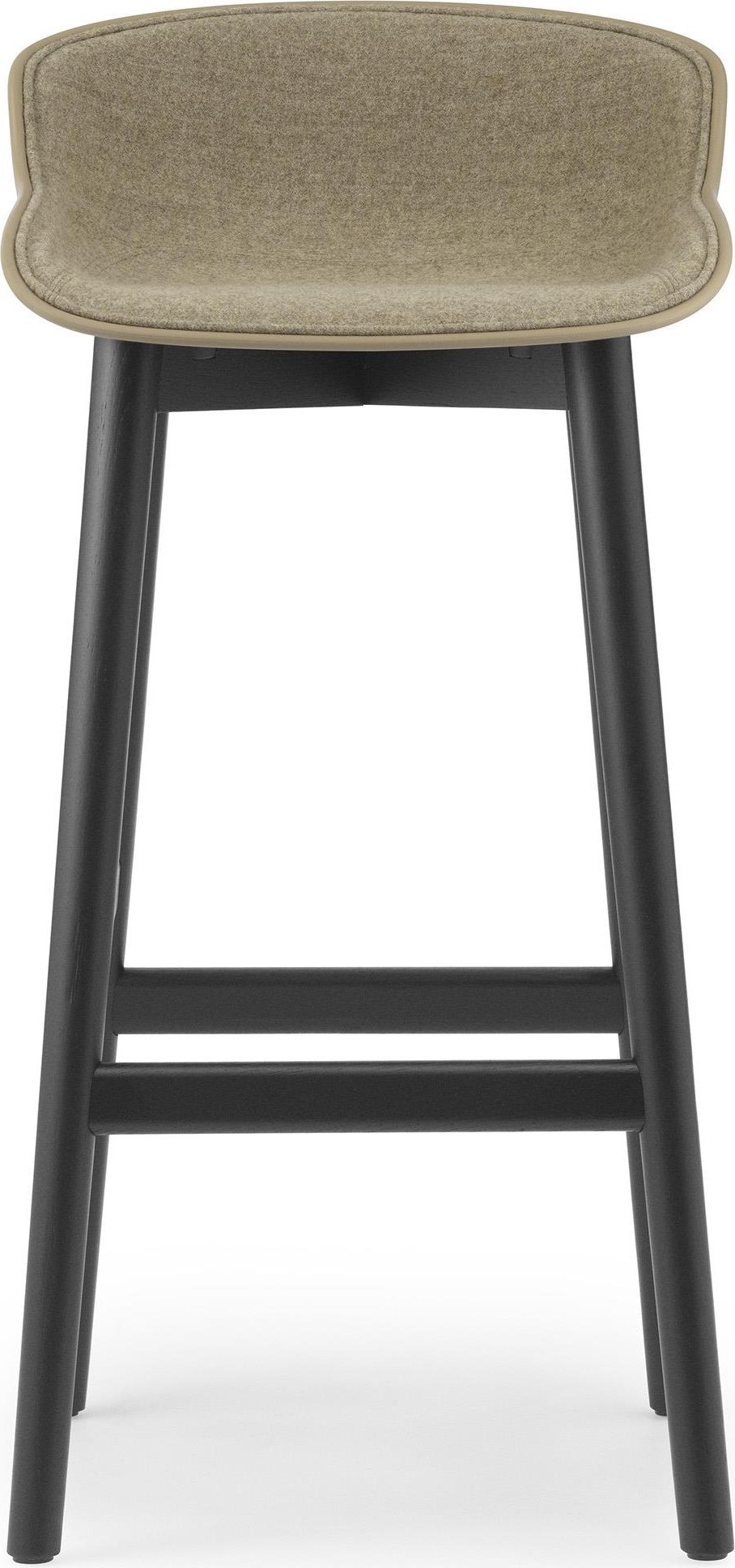 605230 Барный стул 75 см Передняя обивка Black Oak Sand / Synergy Normann Copenhagen Hyg  - Вид №1