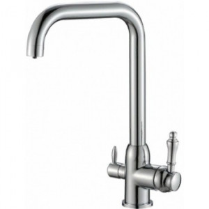 Steel Hammer SH 725 CR хром Смеситель для кухни Zorg 358 x 246