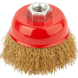 Кордщетка-чашка Курс 39037 металлическая 75 мм
