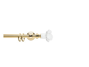 Железный и латунный карниз