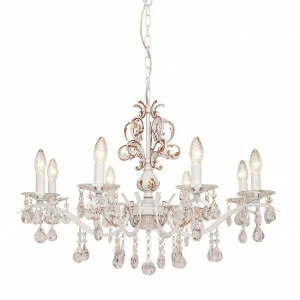 Подвесная люстра Silver Light Tereziya 727.51.8 SILVER LIGHT ДИЗАЙНЕРСКИЕ, TEREZIYA 186015 Белый