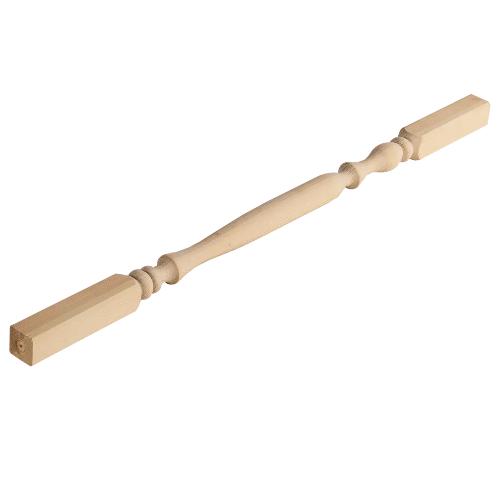 Балясина массив хвоя сорт Экстра Яблоко 40x40x900 мм Santreyd STLM-2073568 - Вид №4