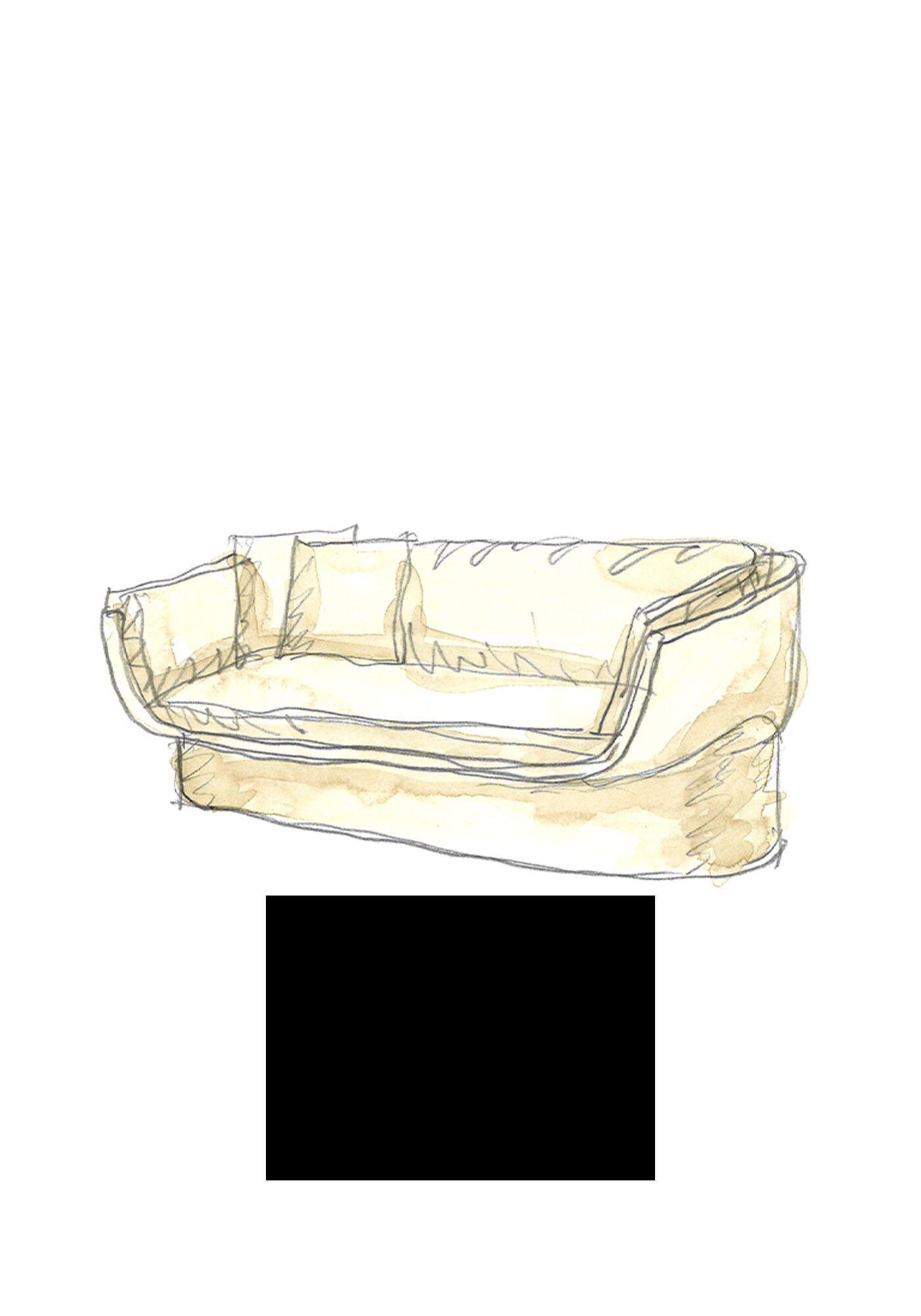 3-местный полиэтиленовый садовый диван Vondom Луна ARCH-00084048 - Вид №3