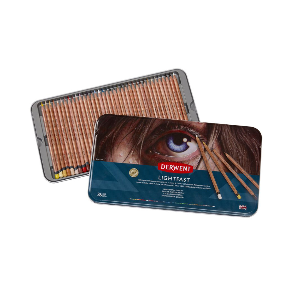 2302721 Набор цветных карандашей Lightfast 36 цв. Derwent 