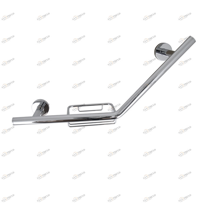 Поручень 45 см с мыльницей  Hotels NOKEN 100103941  CHROME