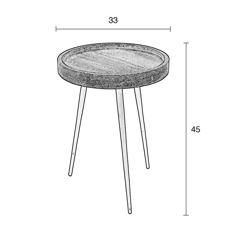 Столик Karrara белый Zuiver 2300088 - Вид №9