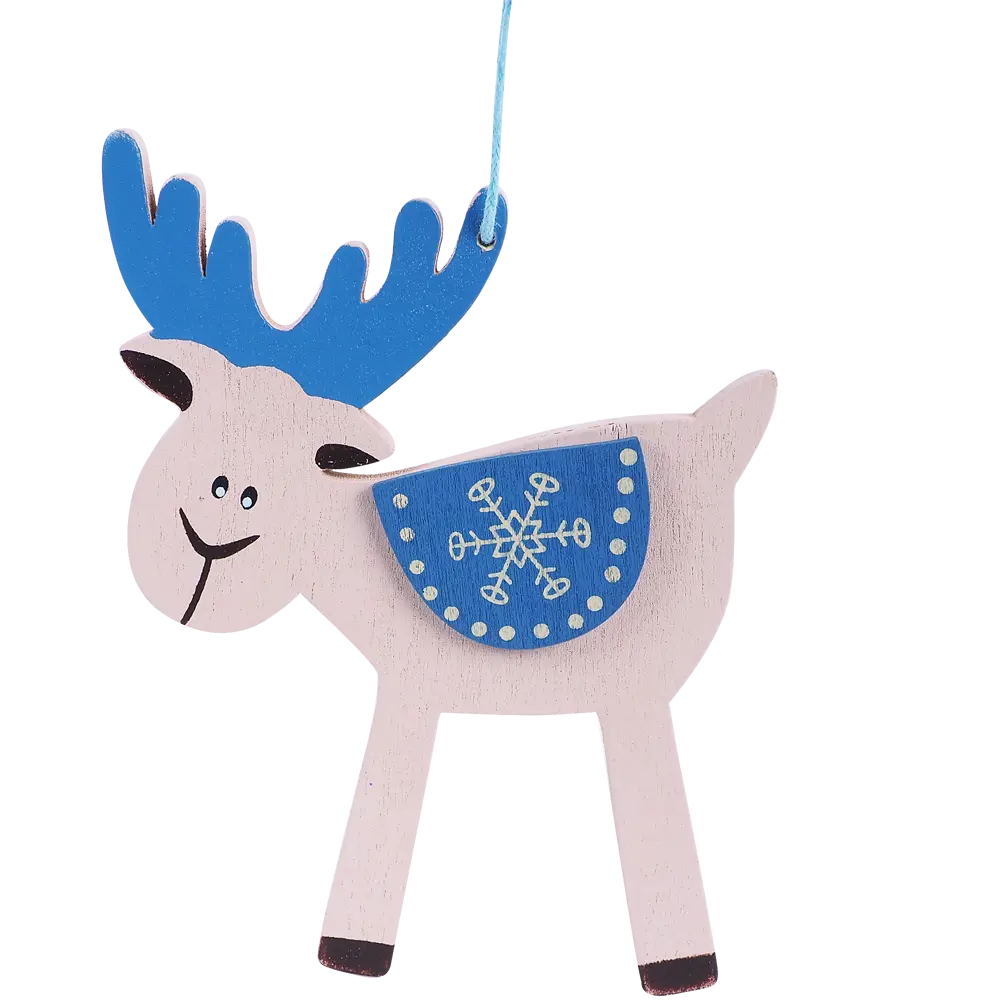 Ёлочное украшение «Олень с синей попоной» Santreyd STLM-2090814