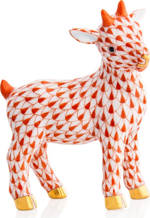 10569978 Herend Фигурка 9см "Козленок" Фарфор 