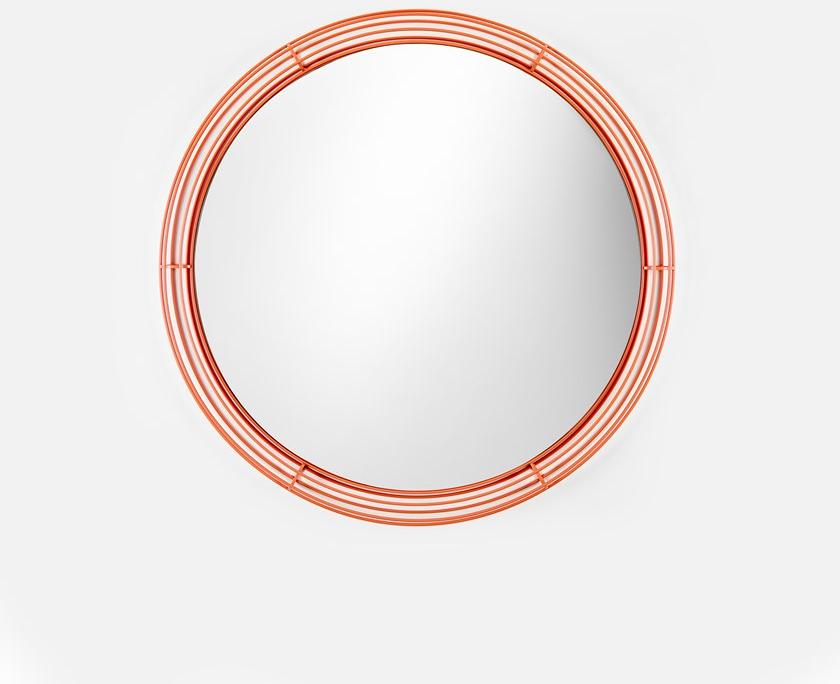 HIRO Настенное зеркало в крашеной железной раме sun-id-1374338 - Вид №2