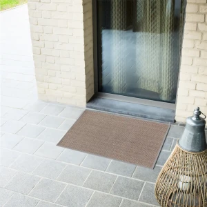 Коврик грязезащитный KREAFORTA Maui полиэстер 44x74 см цвет серый