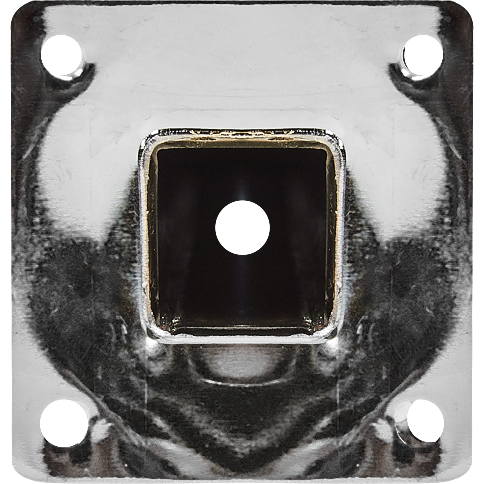 82732778 Ножка квадратная 400х25 мм, сталь, цвет серый Santreyd  - Вид №3