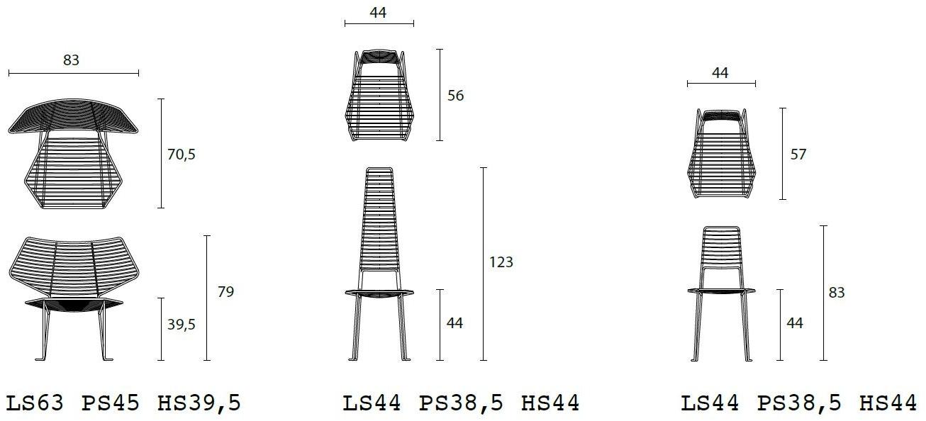 Casamania & Horm Кресло для садовых санок из металла Alieno sun-id-1506627 - Вид №11