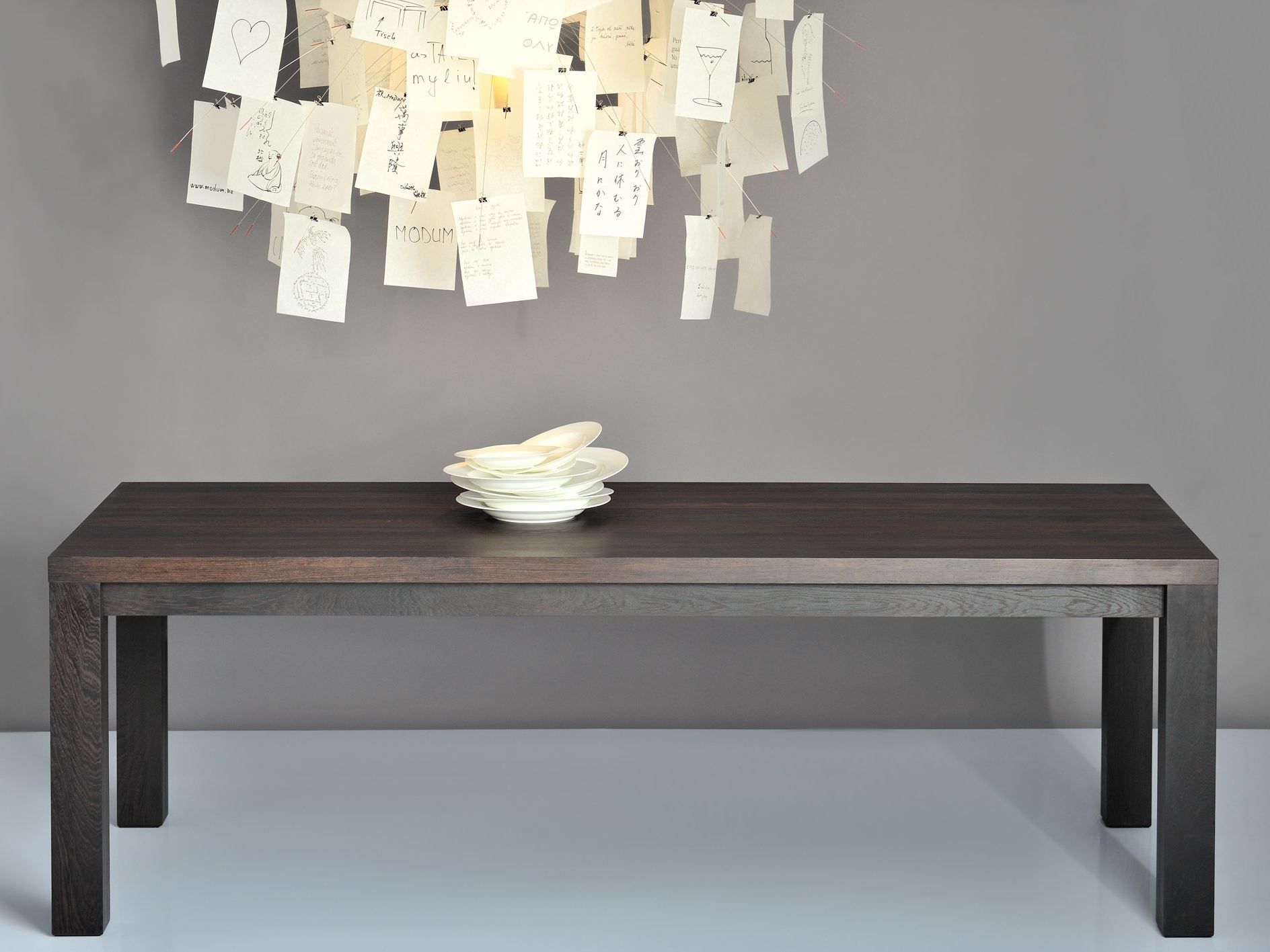 Прямоугольный стол из массива дерева Vitamin Design Cubus ARCH-00113195 - Вид №15