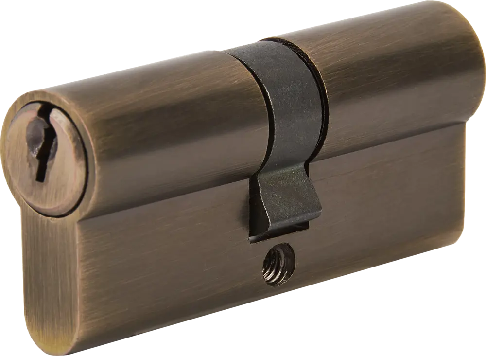 Цилиндр дверной НОРА-М Есо-std Z бронза с комплектом ключей 83684396