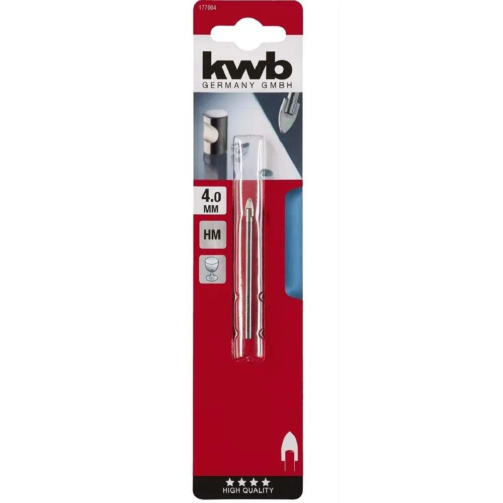 Сверло по стеклу KWB 1770-04, 4x64 мм STLM-2058472 - Вид №1