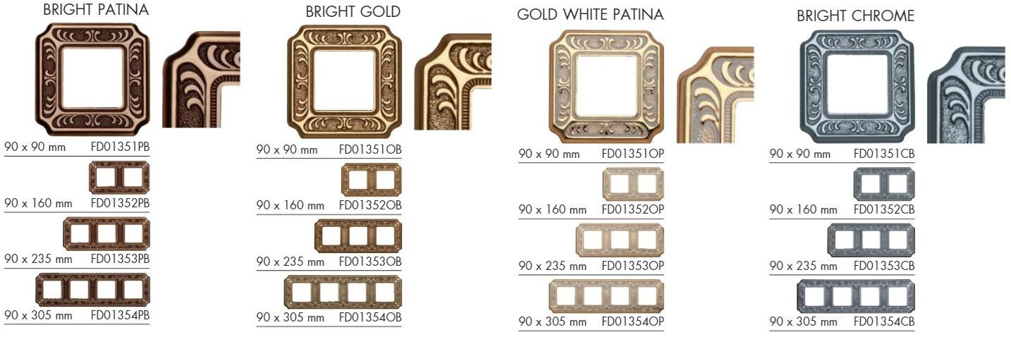 FEDE Гражданская серия из латуни Toscana Fd01351-- - Вид №4