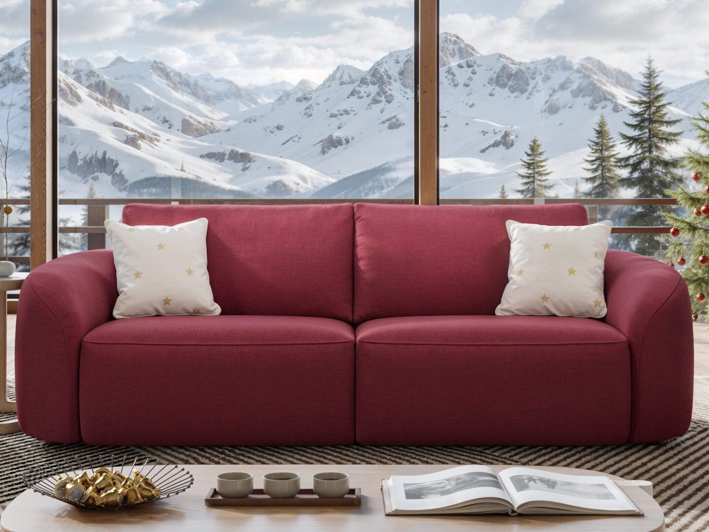 3-местный тканевый диван Sofanella Санкт-Мориц ARCH-00153098 - Вид №5