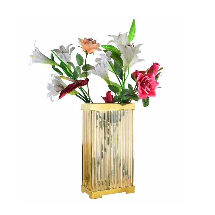 Ваза BRAC4095 от Delight Collection DELIGHT COLLECTION ДИЗАЙНЕРСКИЕ 247632 Хром  - Вид №1