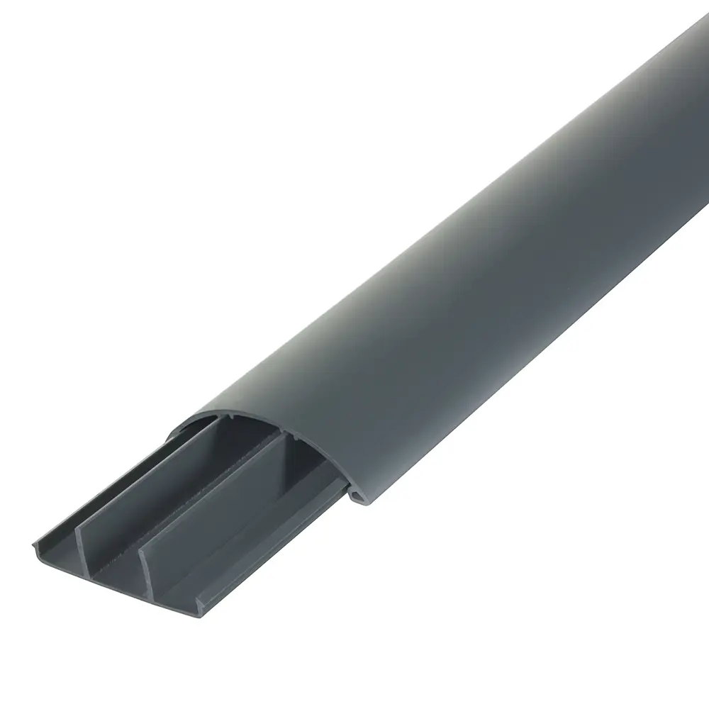 Кабель-канал напольный T-Plast 70х19 мм 2 м цвет серый TPlast STLM-2071489