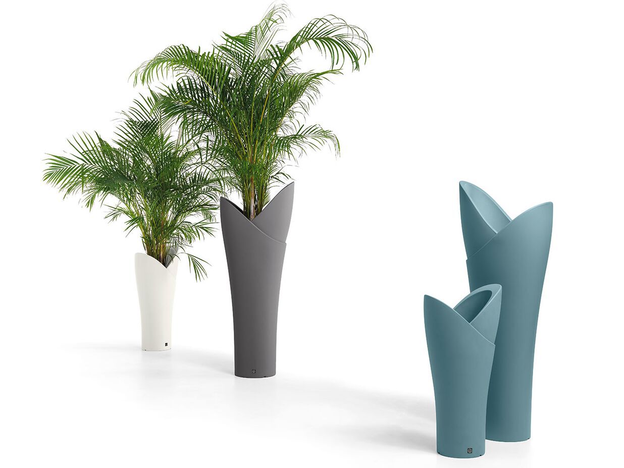 Высокий садовый горшок из полиэтилена Lyxo Design ASSIA ARCH-00023119