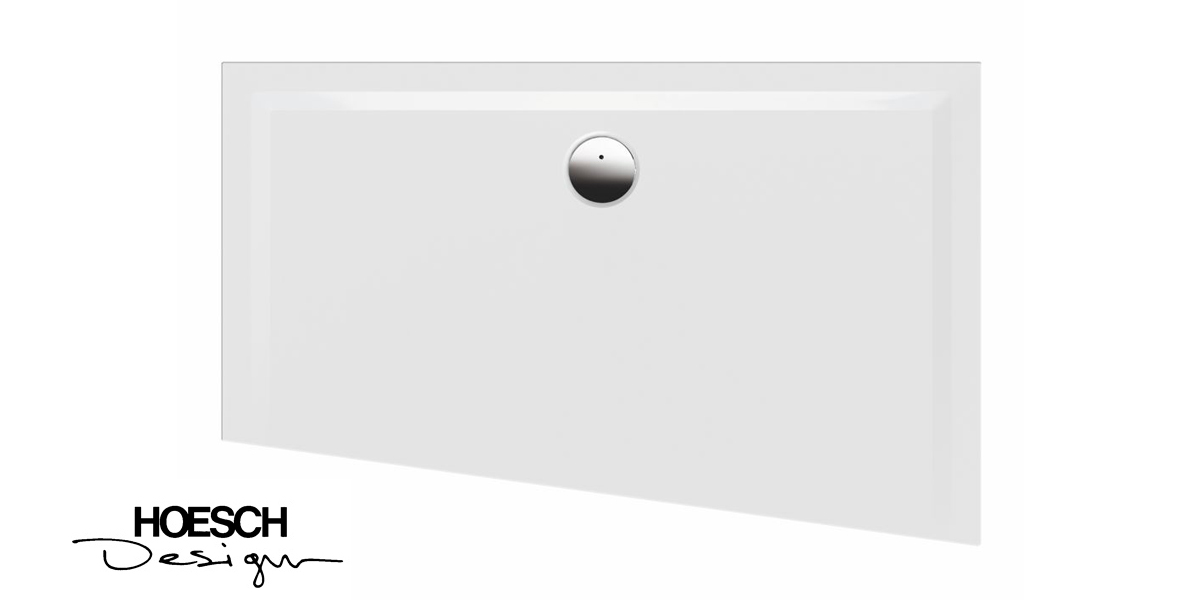Душевой поддон трапеция правосторонняя MUNA 160х90 см HOESCH 4236XA - Вид №3