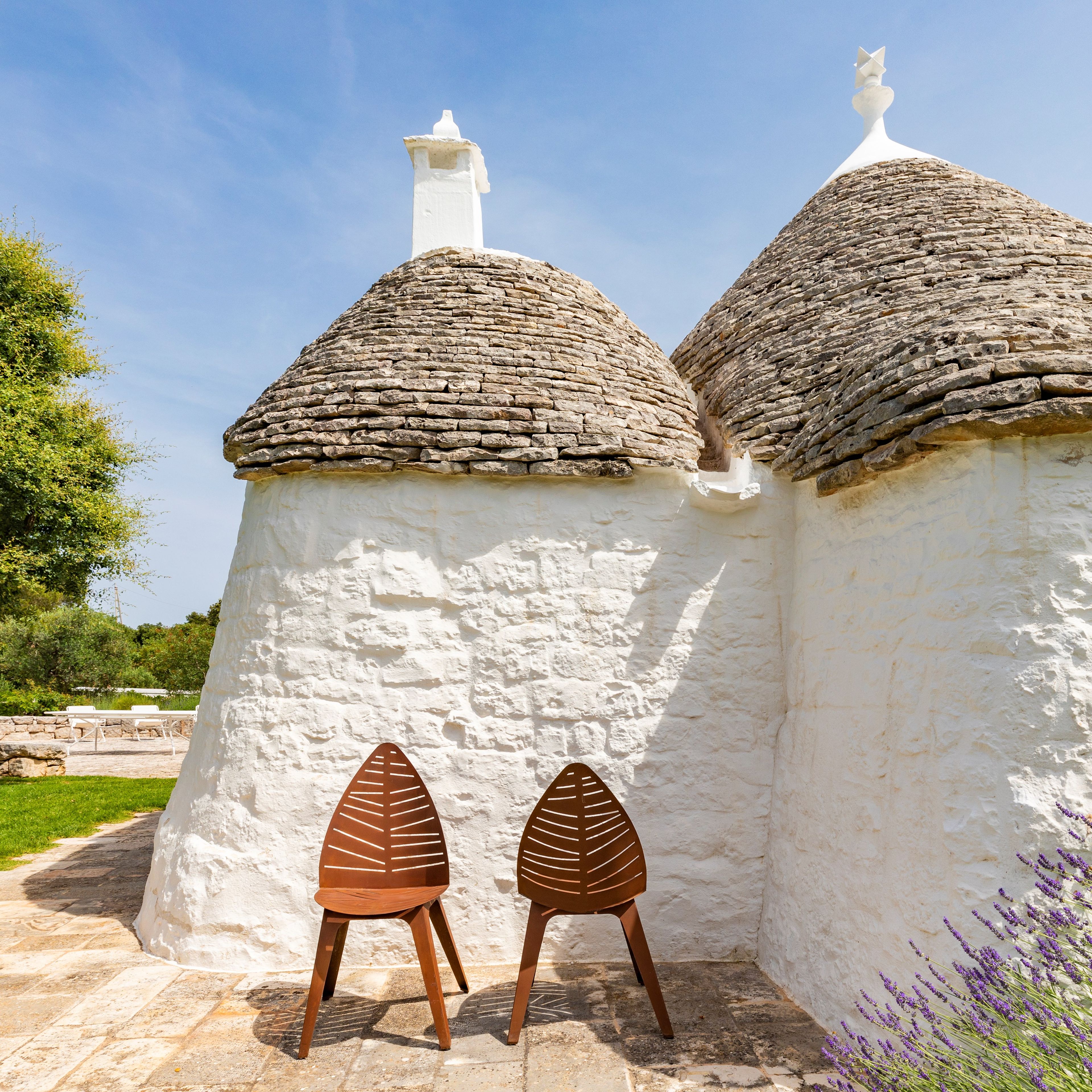 Стальной садовый стул Corten™ TrackDesign Lila ARCH-00014969 - Вид №3