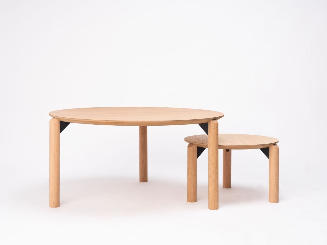 Круглый деревянный журнальный столик ONDARRETA Juno ARCH-00027140 - Вид №2