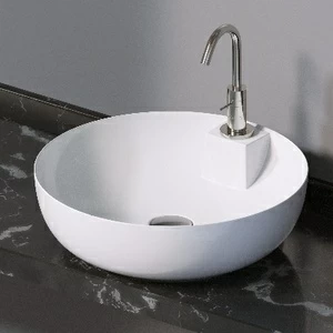 L605101 Накладная раковина на столешницу  круглая A. e T. Italia ELITE