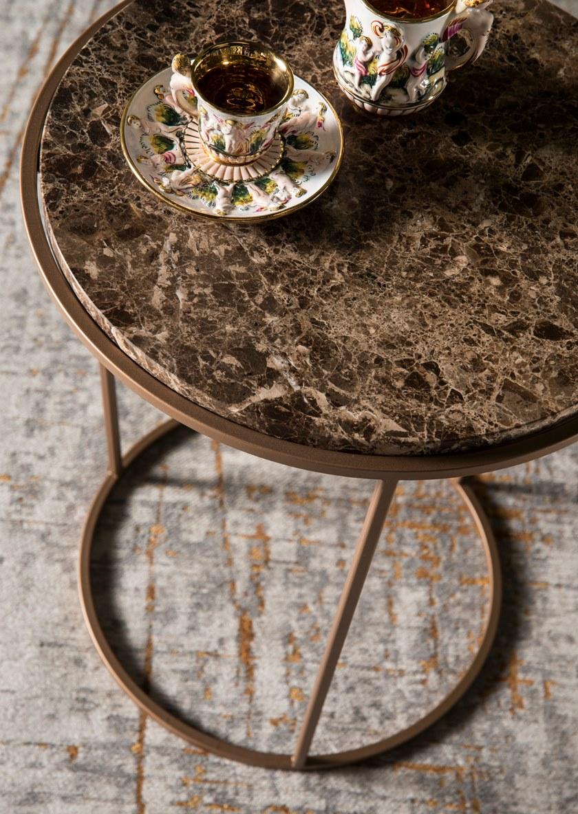 MEMEDESIGN Журнальный столик из мрамора sun-id-1372374 - Вид №5