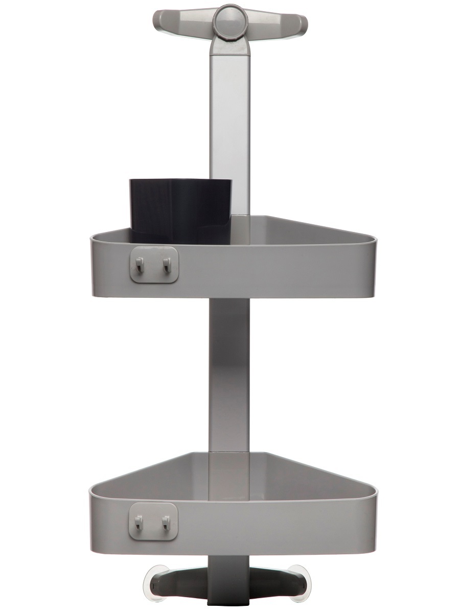 Полка для душа Wily White Metallic Grey/Anthracite NAVAKO 10070