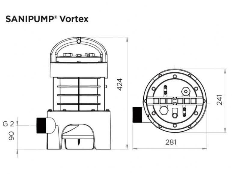 Sanitrit Погружной насос для отвода чистой и темной воды sun-id-1466391 - Вид №2