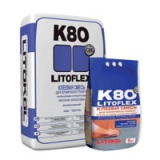 Клей для плитки Litokol Litoflex K80 25кг 367 - Вид №1