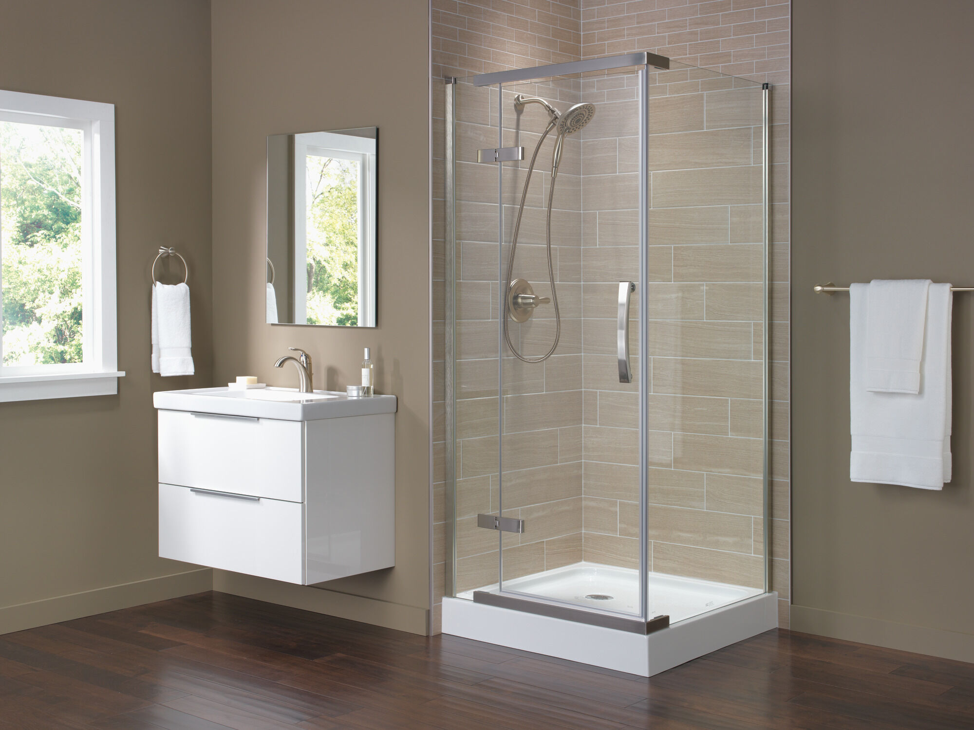 73824-SS Вешалка для полотенец 24 дюйма Delta Faucet Lahara Нержавеющая сталь  - Вид №14