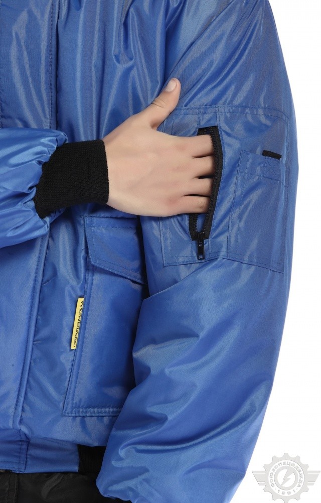 61557 Куртка "Алабама" зимняя василек  Зимняя спецодежда  размер 56-58/170-176  - Вид №5