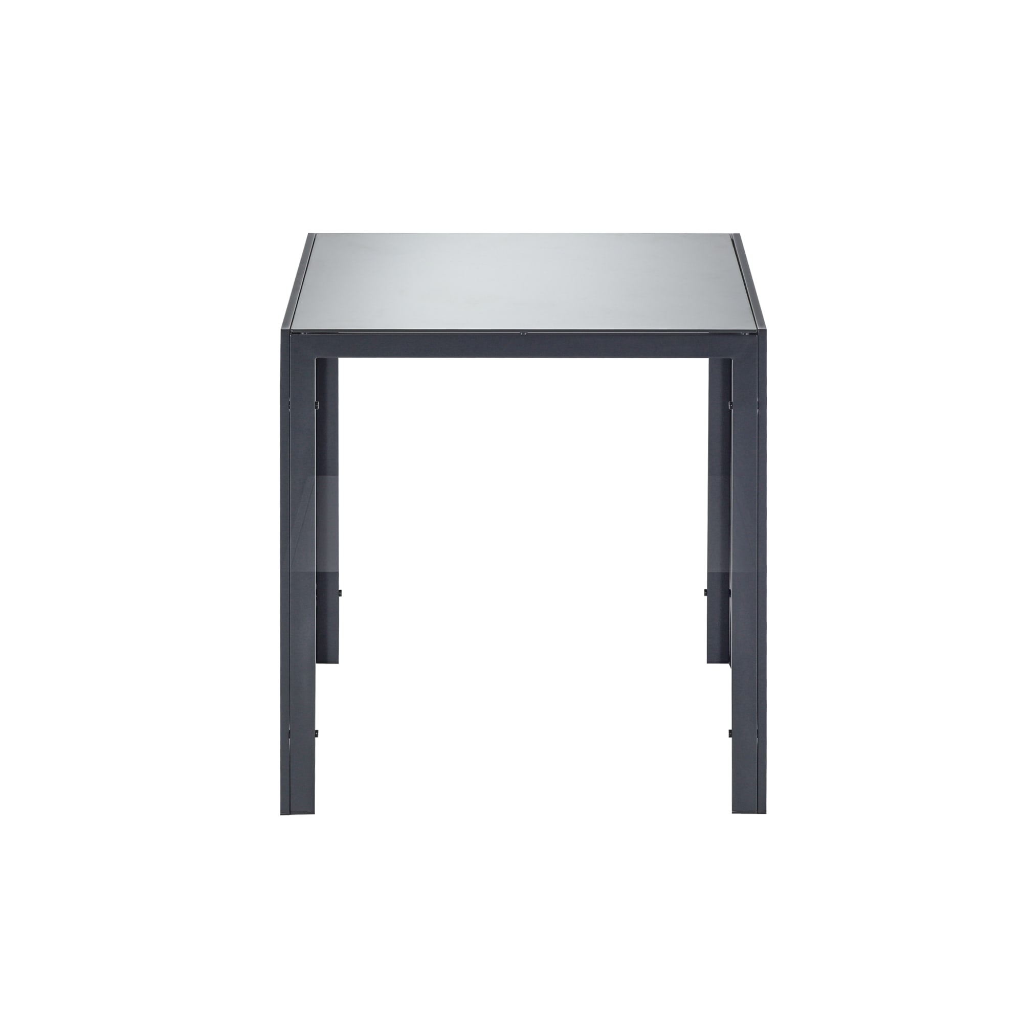 81956312 Стол садовый 70x70 см, сталь/стекло, цвет серебристый Santreyd  - Вид №2