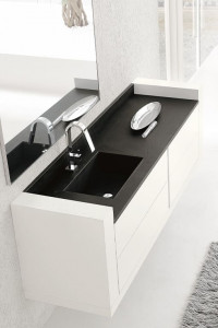Quadro - marmo tecnico, ecomalta, laminam Arcombagno Tutto fuori  Умывальники