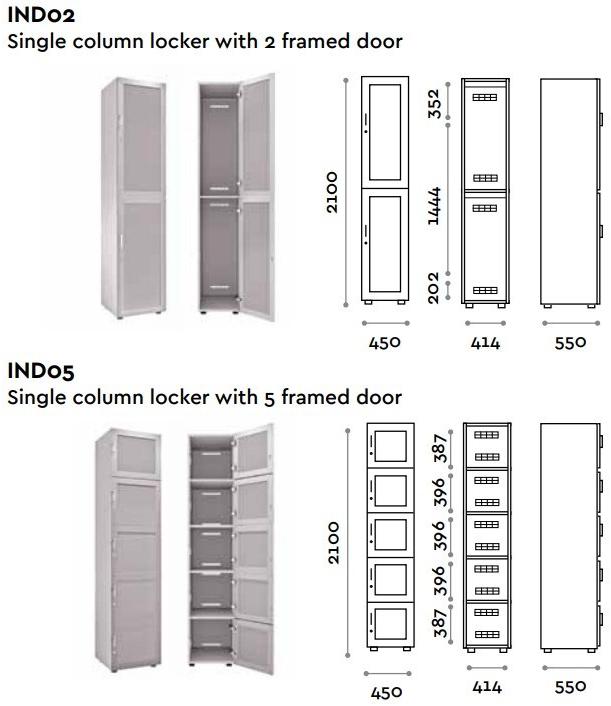 FIT INTERIORS Шкаф из алюминия и дерева sun-id-1399403 - Вид №2