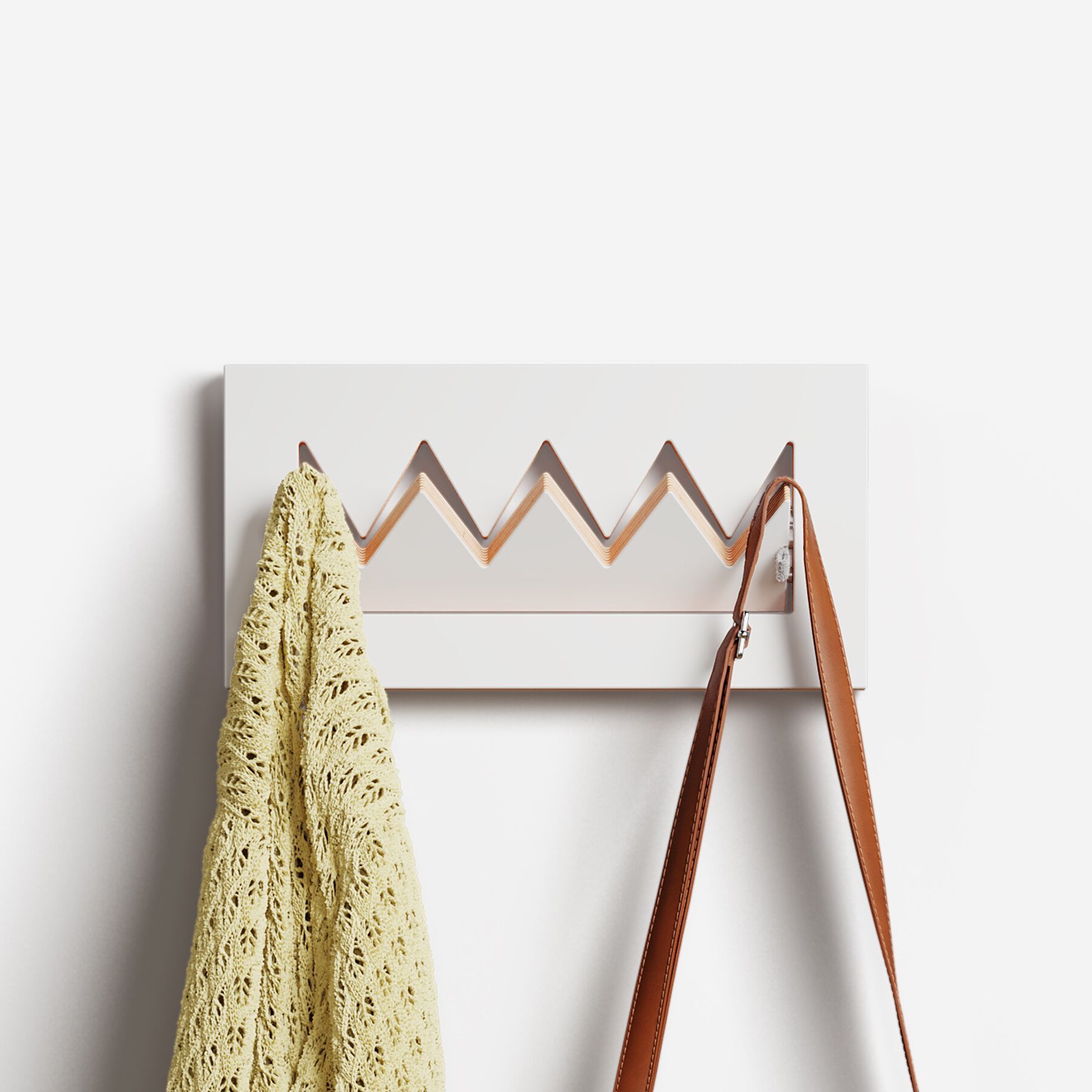 Вешалка для одежды из фанеры AMBIVALENZ Fläpps Crownhäng 40x20-1 ARCH-00070226 - Вид №1