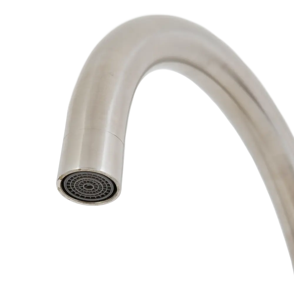 Смеситель для кухни VS 2861 однорычажный нержавеющая сталь цвет матовая сталь VIDAGE STLM-2100960 - Вид №1