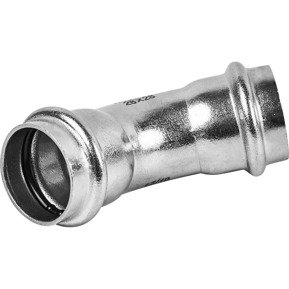 Угол Rommer 28 мм 45 градусов ВПр-ВПр нержавеющая сталь STLM-2010751