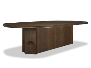 Овальный стол из массива дерева