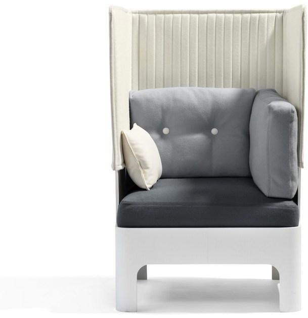 Blå Station Кресло из ткани с высокой спинкой Koja S51h Bla Station - Вид №9