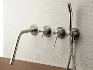 MINA Настенный комплект для ванны из нержавеющей стали на 4 отверстия Corsivo 11490-01142-0711