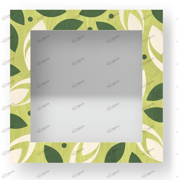 LIGNIS® Квадратное настенное зеркало в раме Dolcevita brio sun-id-1363826