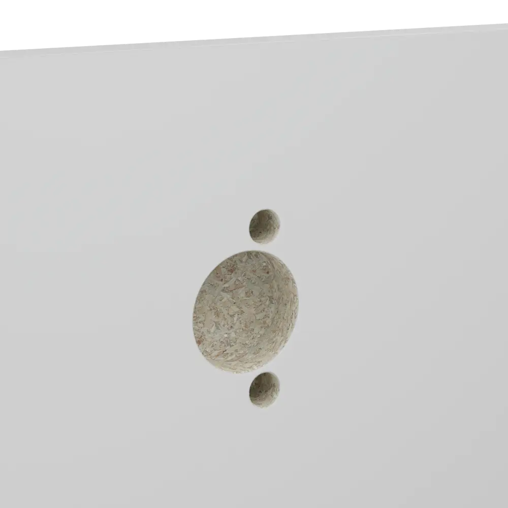 Фасад кухонного шкафа Аша 29.7x102.1 см KONSENSA ДСП цвет серебро Аша серебро STLM-2199037 - Вид №3