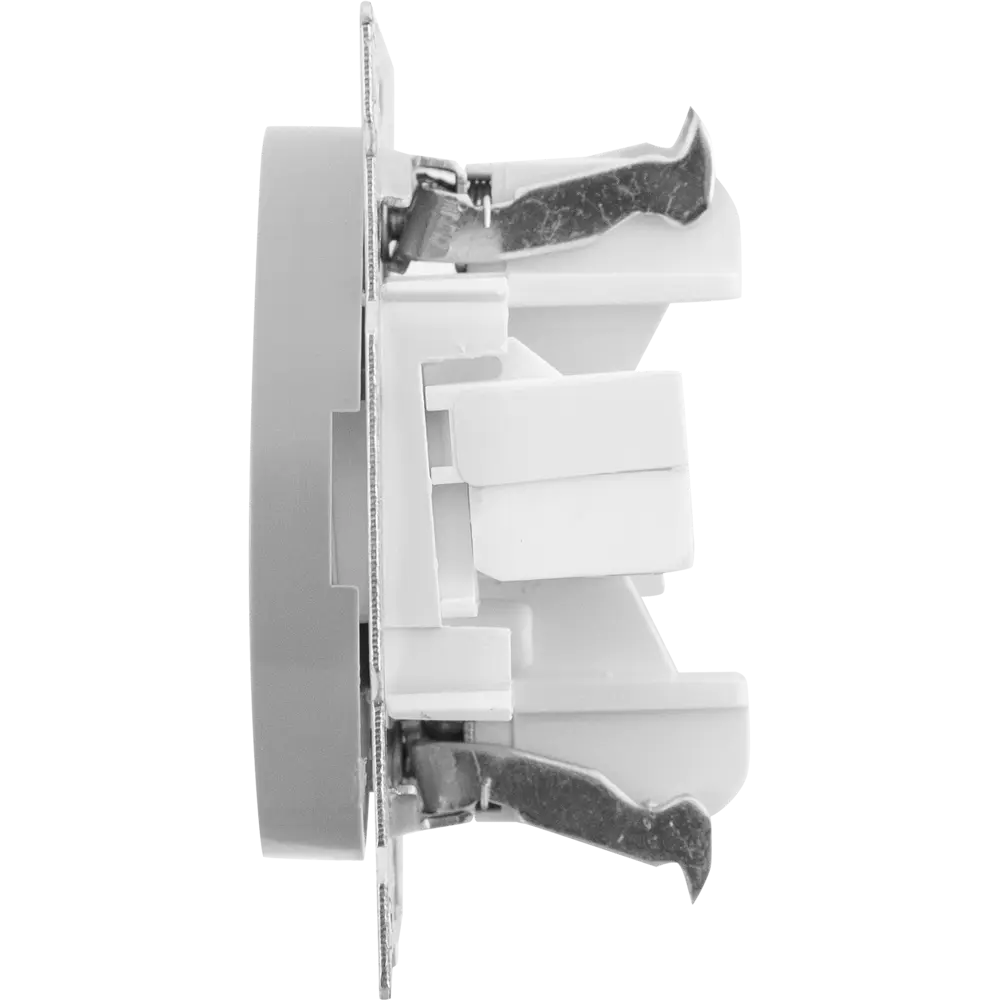 Розетка двойная антенна/компьютер TV/RJ45 кат.5e встраиваемая Onekeyelectro 1E20811302 цвет серый Florence STLM-2089493 - Вид №2