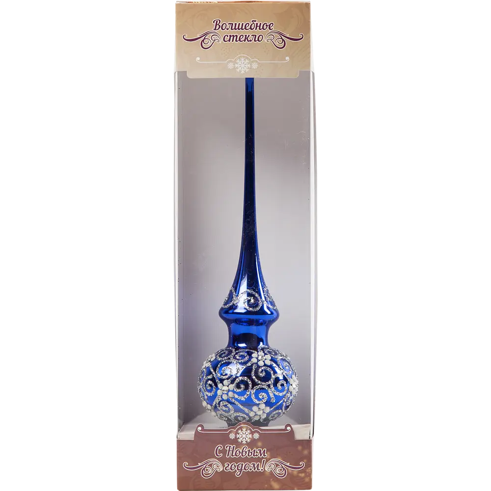 Верхушка для ёлки «Морозная роспись», 28 см Santreyd STLM-2139544 - Вид №1