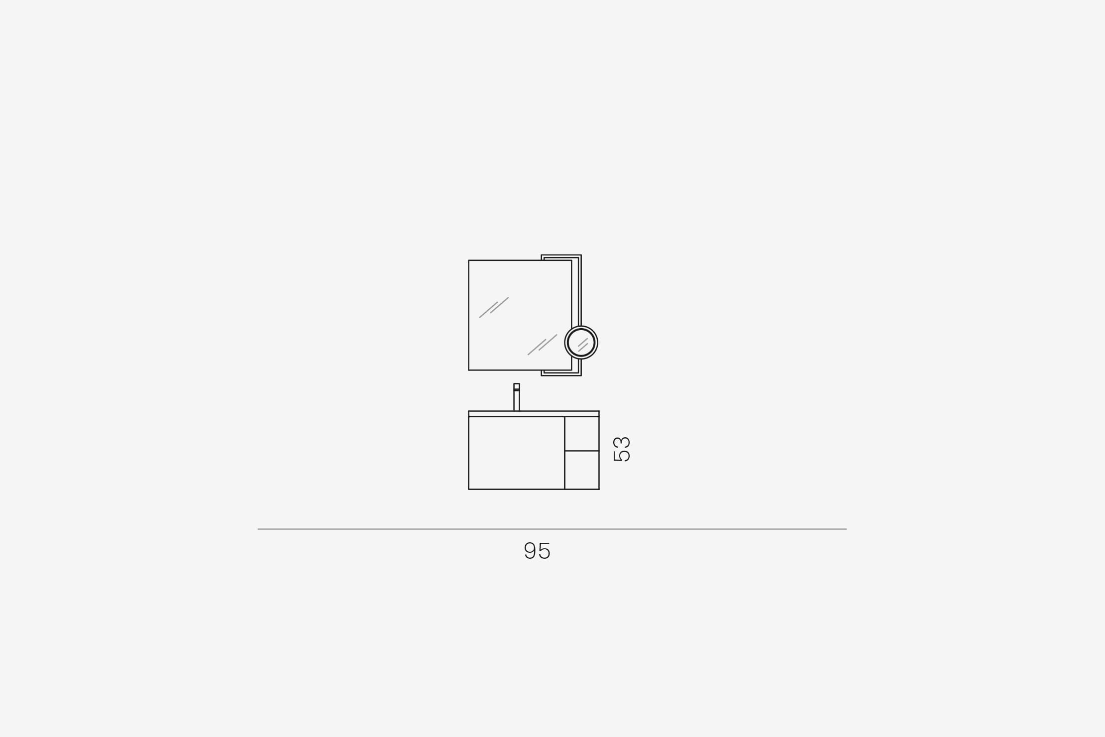 Комплект мебели 55 Arcom E.gò STARC76 - Вид №4