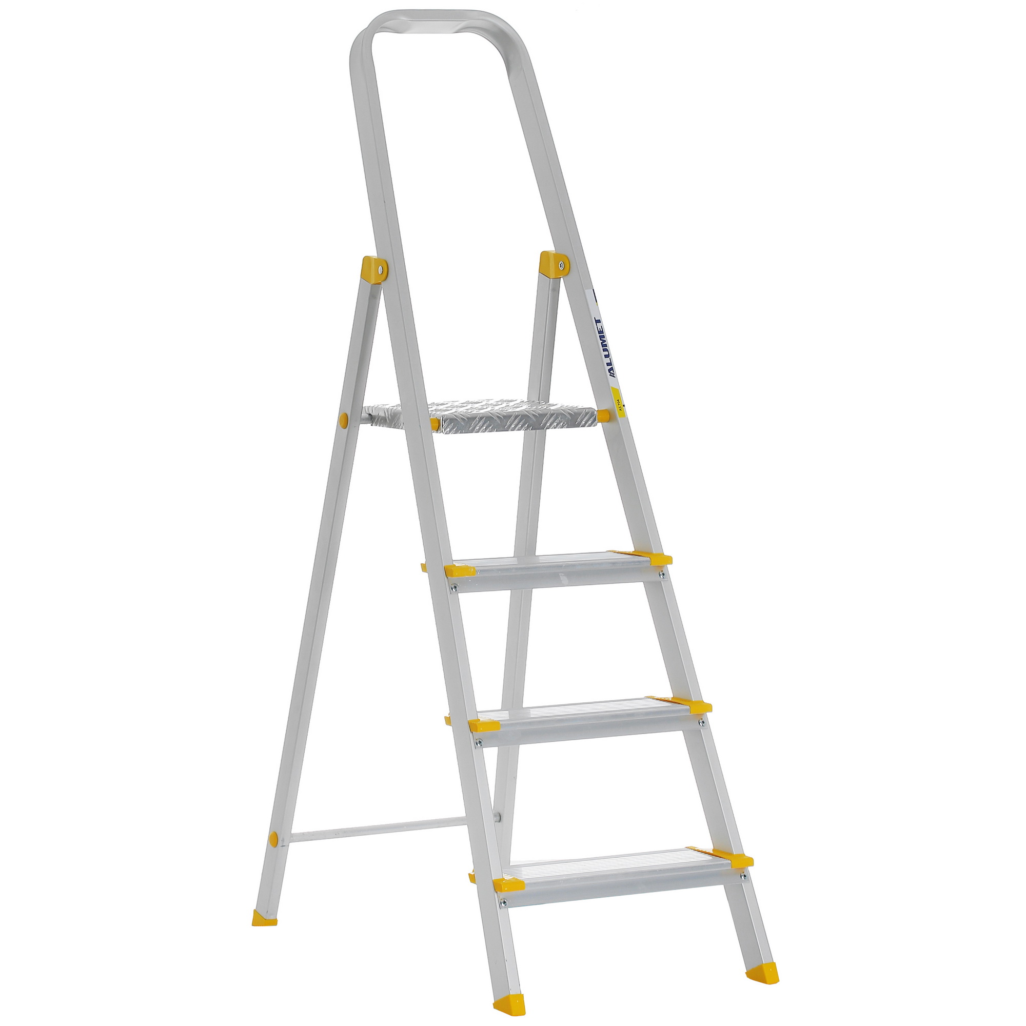 Стремянка односекционная Алюмет AS704 9124841 STDN-0059224